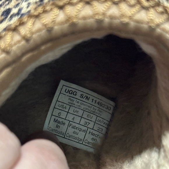 UGG Tasman Slipper Leopard - Picture 9 of 9